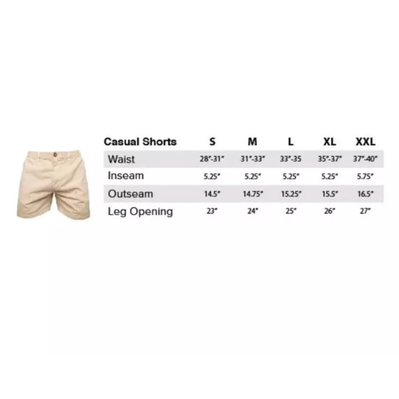 Chubbies Men Elastic Waist Shorts Size L A3919 - Picture 6 of 6